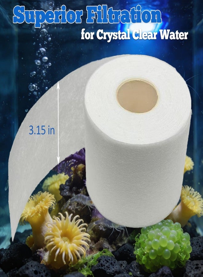 PurifyLogix Replacement ReefMat for Red Sea 250, 105' Long * 3.15" High, Superior Filtration for Clean Clear Reef Tanks, Fleece Roll for Red Sea 250, Filtration System Replacement Filter - Image 3